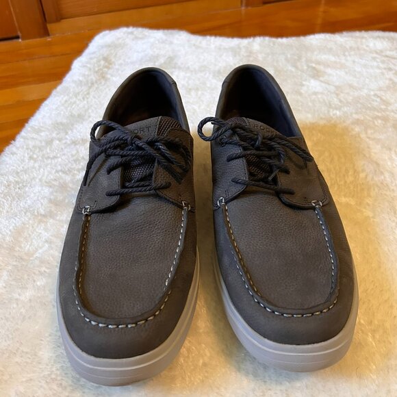 Rockport Total Motion Boat Shoes – Men’s 12 W – Structured Casual Comfort - Picture 3 of 5